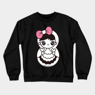 russian matryoshka , cute kawaii doll art Crewneck Sweatshirt